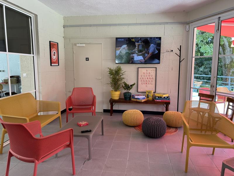 Camping Saintes Grandes Rives - Cafétéria